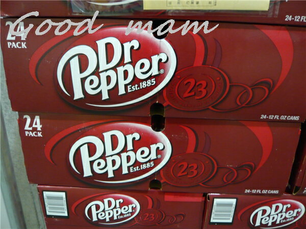 【訳あり】【アメリカ産】 ドクターペッパー　355mlx 24缶 / Dr. Pepper 炭酸飲料 　激安！！