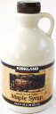 【カークランドシグネチャー】【100%PURE】 メープルシロップ 1000ml 1ℓ Aグレード Glade A Maple Syrup カナダ産 COSTCO【コストコ通販】