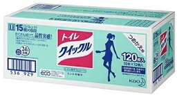 詰替用<strong>トイレクイックル</strong> 120枚入り★大容量120枚入★【送料無料】花王　（10枚×12個入り） 【コストコ通販】