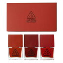 3CE スリーシーイーレッド レシピ ロング ラスティング ネイル ラッカー セット10ml x 3韓国コスメ【楽天スーパーセール中だけの特別価格☆】