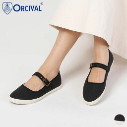 <strong>オーシバル</strong> ORCIVAL ストラップ シューズ OR-H0136TNL STRAP SHOES シューズ 靴 レディース ワンストラップ フレンチ シンプル カジュアル トラッド ロゴ ぺたんこ ラバー マリン 無地 リネン 麻 ブラック [ 2024 SS 春 夏 秋 冬 ]/mtd/