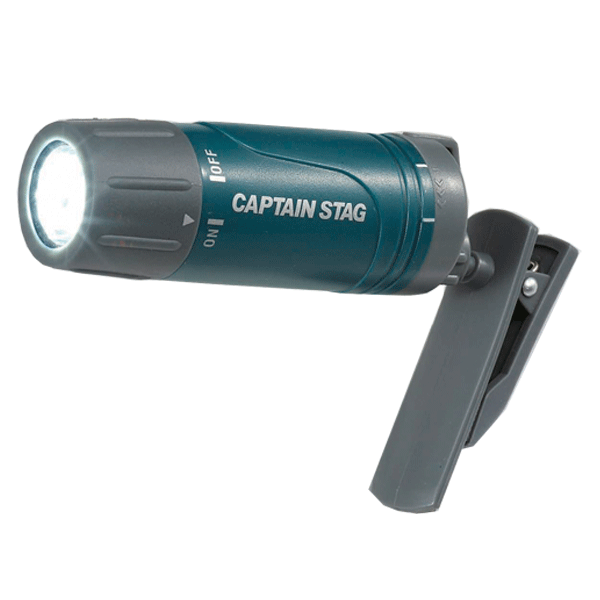 LEDクリップ型ライト NEWグレアーヘッドライト　CAPTAIN STAG★レビュー割引キャンペーン！★購入動機・感想等をレビューへ記載いただける方は表示のキャンペーン価格でご提供！