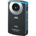 【中古】JVCケンウッド JVC HDメモリーカメラ ブルー GC-WP10-A