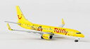 【中古】herpa wings 1/500 737-800 トゥイフライ 航空 Durer & Klexi D-AHFT