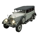 【中古】ICM 1/72 ドイツ G4スタッフカー ソフトトップ (1935) プラモデル