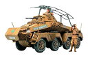 【中古】タミヤ 1/35 ミリタリーミニチュアシリーズ No.297 ドイツ陸軍 8輪重装甲車 Sd.Kfz.232 アフリカ軍団 プラモデル 35297
