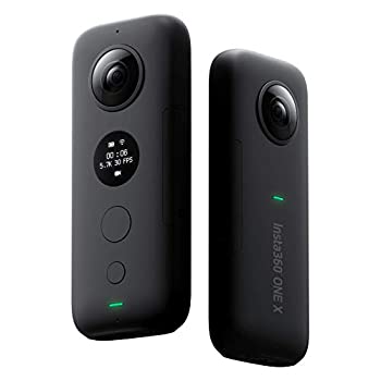 【中古】Insta360 ONE X 5.7K超高画質動画 手ブレ補正機能FlowState搭載 360度バレットタイム 高速WiFi (<strong>iphone</strong>/Android対応) 黒