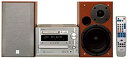 【中古】Denon ラピシア システムステレオ 木目 D-ME33-MM