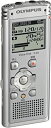 【中古】OLYMPUS ICレコーダー 2GB Voice-Trek MP3/WMA SLV ライトシルバー V-65