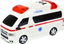 TOYOTA 救急車 ラジコン HIMEDIC SCALE1/24 緊急出動 24時 みんなのヒーロー R/C 自動車 働く車 ギミック 遠隔操作 コントローラー 完成品