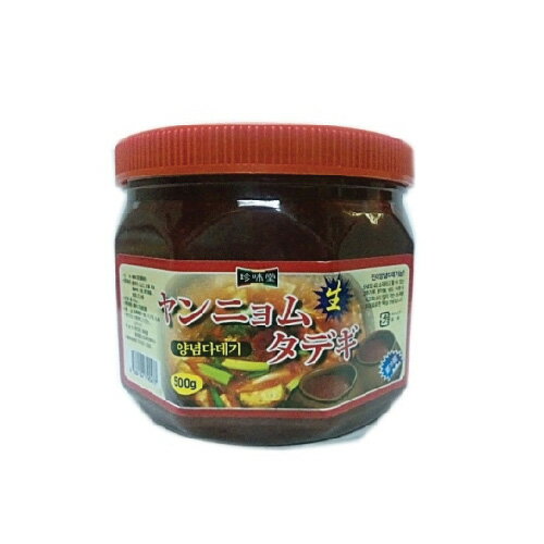 ＊韓国食品＊【クール便・冷蔵】 ヤンニョム　タデギ 500g【代引不可】