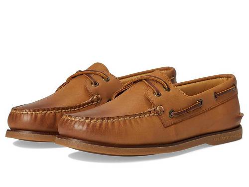 送料無料 スペリー Sperry メンズ 男性用 シューズ 靴 ローファー Gold A/O 2-Eye - Medium Beige