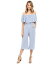 Brigitte Bailey ブリジットベイリー レディース 女性用 ファッション ジャンプスーツ つなぎ セット Brigitte Bailey ブリジットベイリー Cheyenne Ruffle Top Jumper - Blue