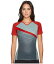 Pearl Izumi パールイズミ レディース 女性用 ファッション Tシャツ Pearl Izumi パールイズミ Launch Jersey - Poppy Red/Mist Green Fracture