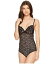 DKNY Intimates ダナキャランニューヨーク レディース 女性用 ファッション 下着 ランジェリー DKNY Intimates ダナキャランニューヨーク Classic Lace Underwire Bodysuit - Black
