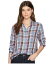 リーバイス Levi's(R) Womens レディース 女性用 ファッション ボタンシャツ Ryan One-Pocket Boyfriend - Towhee Infinity
