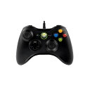 マイクロソフト Xbox 360 Controller for Windows リキッドブラック 52A-00006 ゲームコントローラー 有線/Xbox/Windows対応