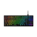HyperX Alloy Origins Core HX-KB7RDX-JP 赤軸 テンキーレス、取り外し可能なケーブル付き RGBゲーミングキーボード