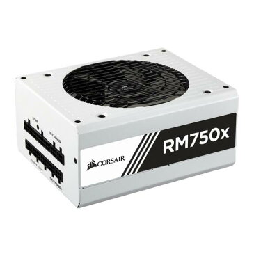 Corsir CP-9020155-JP RM750x White 80PLUS GOLD認証取得 750W高耐久電源ユニット