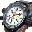 Tauchmeister1937（トーチマイスター1937）　T0183 ドイツミリタリー GMT U-Boatモデル クォーツ メンズウォッチ 腕時計