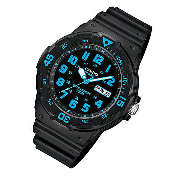 CASIO （カシオ） MRW-200H-2B/MRW200H-2B スポーツギア ミリタ…...:goodyonline:10018751