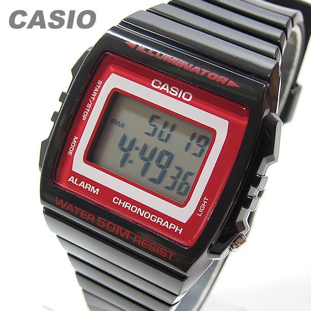 【メール便送料無料】CASIO（カシオ） W-215H-1A2／W215H-1A2 ベーシ…...:goodyonline:10053496