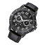 CITIZEN(シチズン) AG8315-04E クォーツ レザーベルト ブラック ミリタリーテイスト メンズウォッチ 腕時計【あす楽対応】