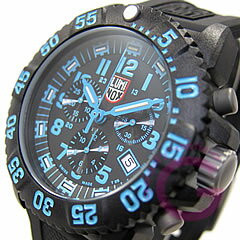 LUMINOX（ルミノックス） 3083 ≪T25表示≫ NAVY SEALS ネイビーシールズ カラーマーク クロノグラフ ブルー メンズウォッチ 腕時計 【lumis】