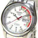 SEIKO（セイコー） SEIKO5／セイコー5 SNK369K1 自動巻 メタル ホワイト メンズ ペアウォッチ 腕時計