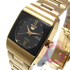 SEIKO（セイコー） SEIKO5/セイコー5 SYM638J1 自動巻き メタルベルト ゴールド レディースウォッチ 腕時計