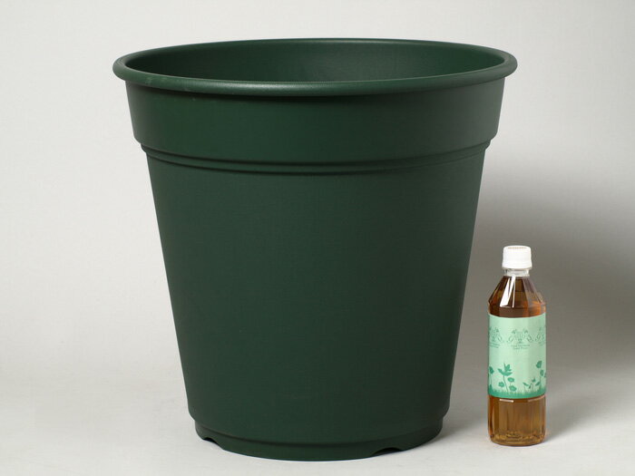 ロゼアポット 450型（44.7cm） グリーン【植木鉢】【おしゃれ】【大型】バラ・コニファーに適した深型タイプ。通気性・排水性のよい底形状☆おしゃれな大型の植木鉢です♪