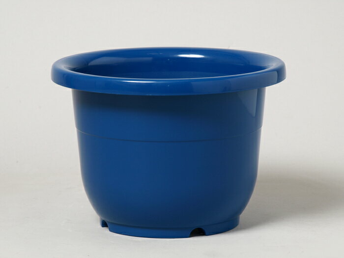 輪鉢 18号（54cm） ブルー大型のおしゃれな植木鉢
