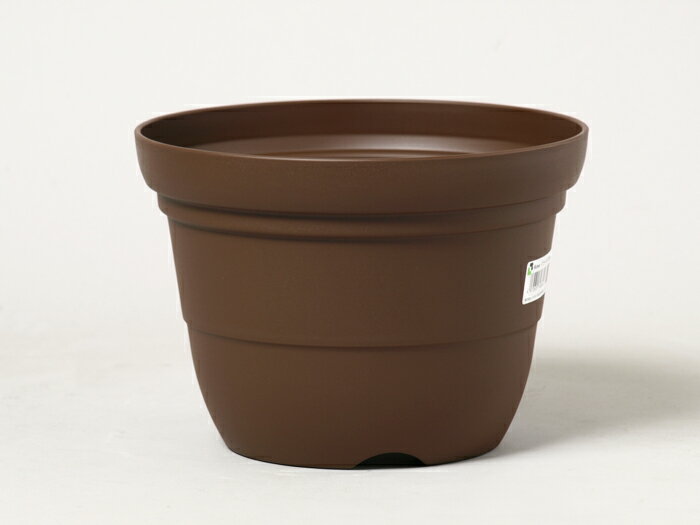 カラーバリエ 輪鉢 4号（12cm） コーヒーブラウン