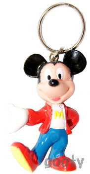 ミッキーマウス　キーホルダーmickey mouse　キーチェーン製造中止品　カジュアルウエアアメリカより直輸入