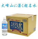 【産地直送】ごろごろ水 500ミリリットル(20本入) ペットボトル 奈良 大峯山 国内天然水 ミネラルウォーター 名水百選 500mL PET ギフト お中元