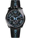 アウトレット ボンバーグ BOLT-68 ネオン BS45CHPBA.030.3 クォーツ クロノグラフ 腕時計 メンズ BOMBERG NEON