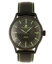 BHウォッチ ミラノ W40BKBKGR 腕時計 ユニセックス B.H.WATCHES MILANO メンズ レディース レザーストラップ ブラック系