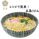 【冷凍】五島うどん 2人前 レンジで5分 お鍋で2分 簡単調理 レンジでチン あごだしうどん 五島 五島列島 あごだし