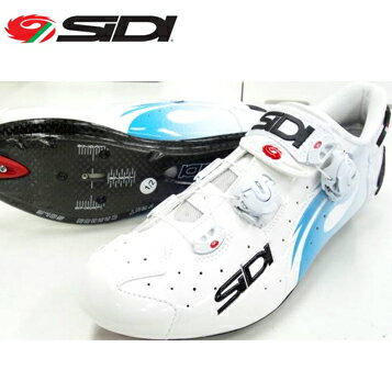 【送料無料】SIDI(シディ)WIRECarbonワイヤーWHT/L.BLUVncサイクルシューズ