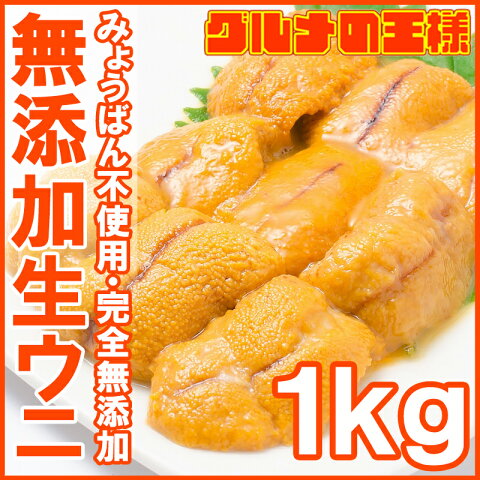 【送料無料】うに 冷凍生うに 無添加 100g×10パック 1kg 最高級Aグレード。うに丼約20杯分【ウニ ウニ丼 刺身 うにパスタ うにスパゲッティ うに軍艦 いちご煮 海鮮丼 手巻き寿司 寿司ねた 築地市場 ギフト】【あす楽】r