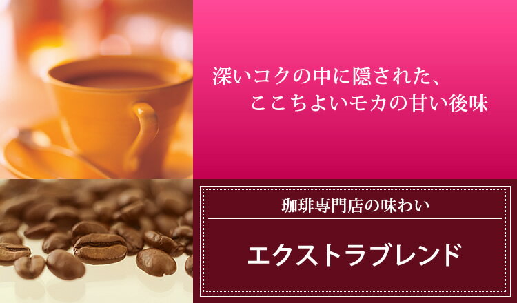 送料無料 [1kg] エクストラブレンドセット [エクスト500×2] / 珈琲豆・コーヒー・コーヒー豆セット（500g×2袋　1kg） / グルメコーヒー豆専門加藤珈琲店/珈琲豆