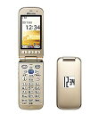 らくらくホンベーシック4 docomo F-01G ゴールド