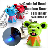 Grateful Dead Bean Bear（グレイトフルデッド ビーンべア）LEDライト付きキーホルダー
