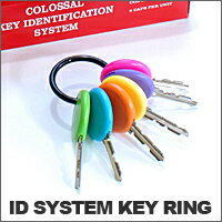 ID SYSTEM KEY RING（IDシステムキーリング）キーホルダー【メール便】80円！