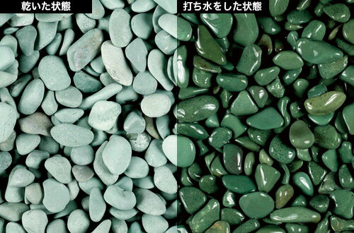 【楽天市場】緑花石玉石 3分(12-15mm)18kg袋：建材 金物 For You