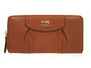 財布 COACH 長財布 マディソンレザーアコーディオン長財布 46601 B4/CG ブラウン COACH 【正規品】【COACH コーチ】【サイフ さいふ】【楽ギフ_包装】【コンビニ受取対応商品】