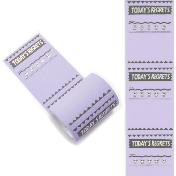 ライフログ用マスキングテープ/「マステ」/リグレット【マークス・オリジナル MARKS シール】