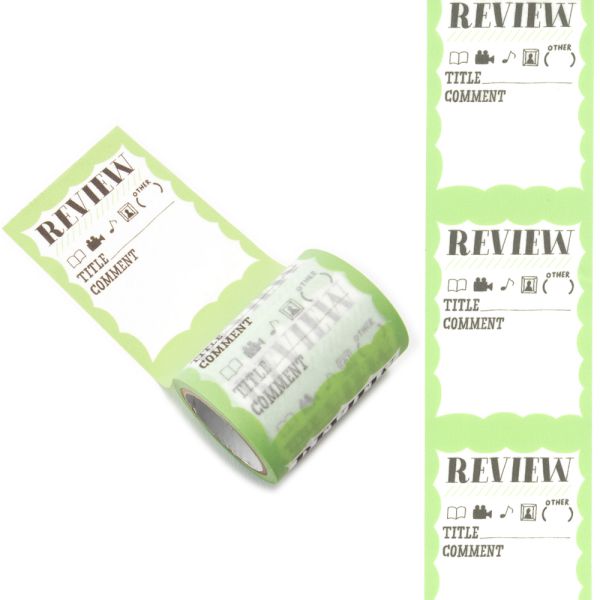 ライフログ用マスキングテープ/「マステ」/レビュー