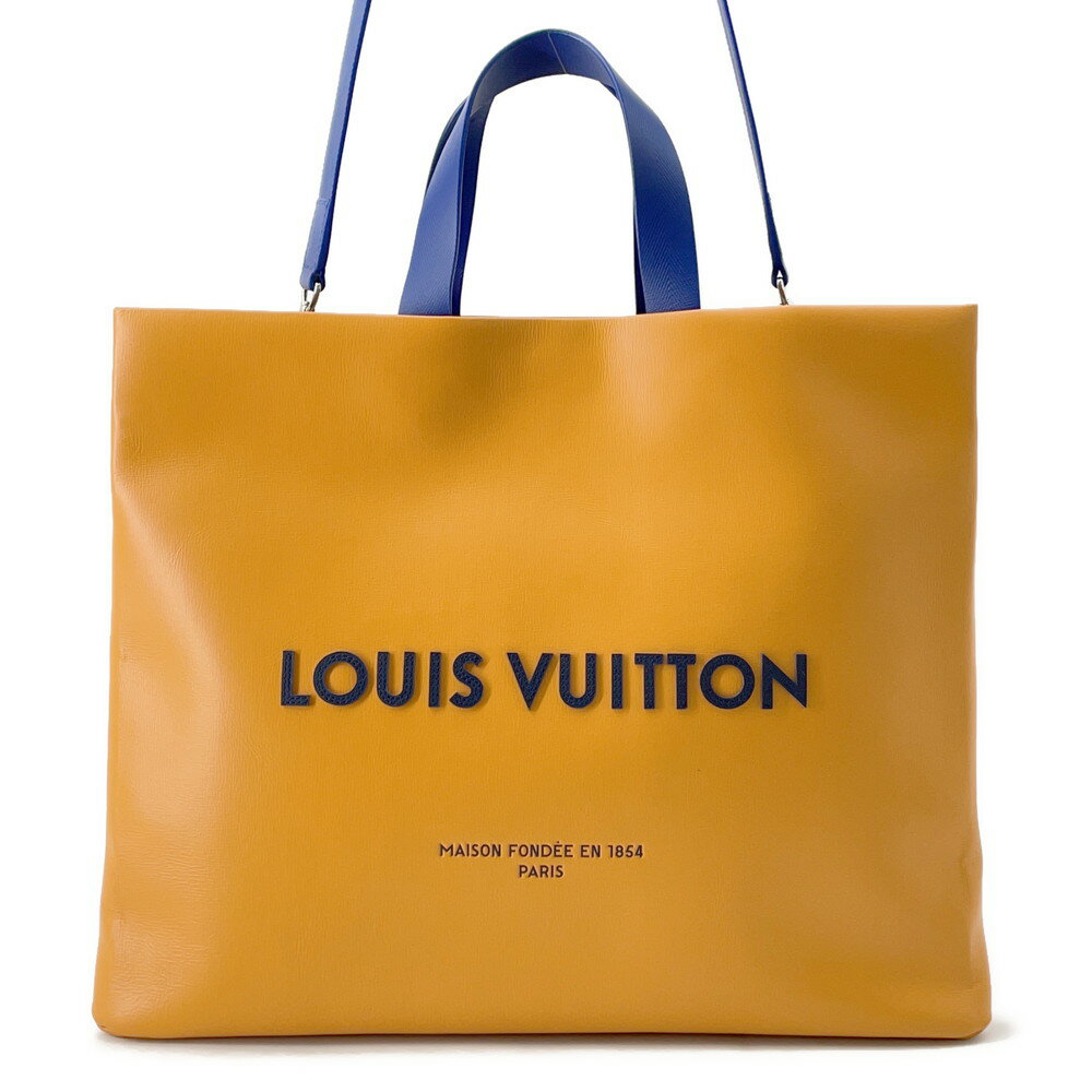 ルイヴィトン トートバッグ ショッパートートMM レザー M24457 LOUIS VUITTON 2wayショルダーバッグ 【安心保証】 【中古】 ルイ・ヴィトン モノグラム バッグ LOUIS VUITTON BAG