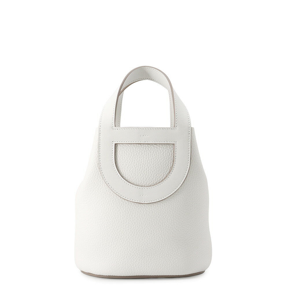エルメス トートバッグ インザループ 18 グリスペール/ゴールド金具 トリヨンクレマンス/スイフト K刻印 エルメス インザループ HERMES BAG